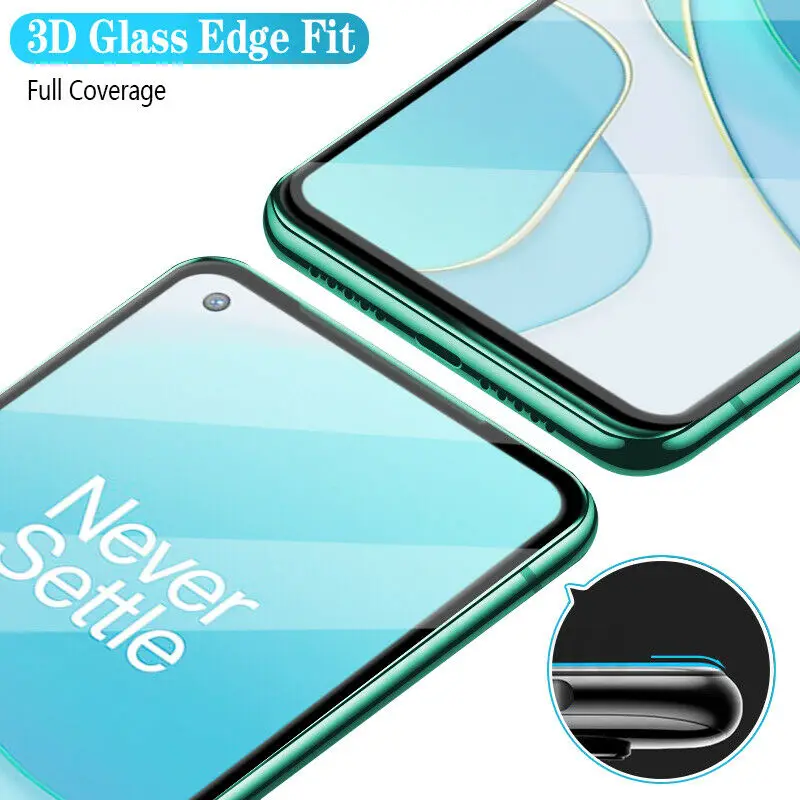 3-Pack For OnePlus 9 8 8T 7T 7 6T Nord N10 Full Coverage Tempered Glass Screen Protector 3D Full Coverage HD Clear Anti-Scratch
3-Pack For OnePlus 9 8 8T 7T 7 6T Nord N10 Full Coverage Tempered Glass Screen Protector 3D Full Coverage HD Clear Anti-Scratch