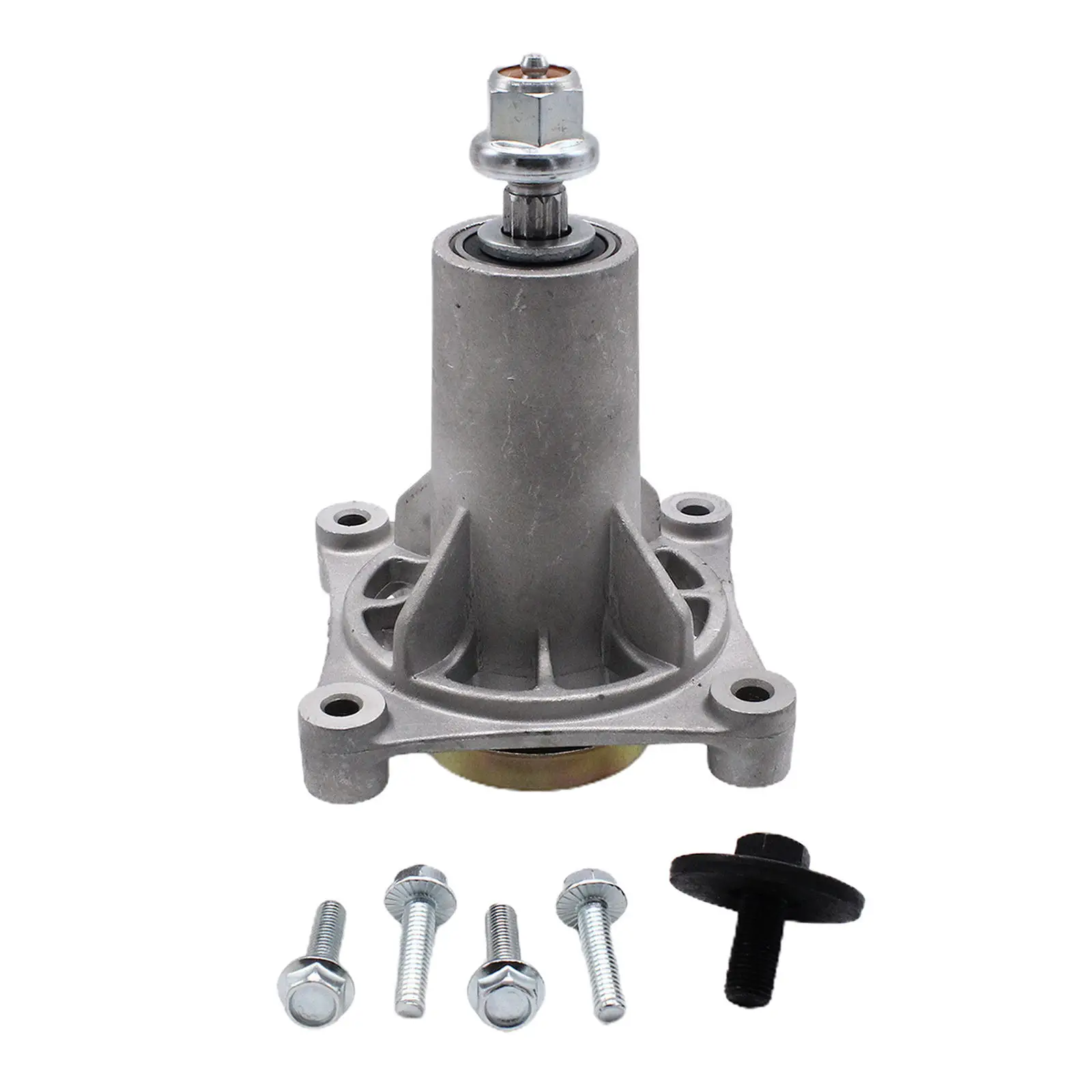 Spindle Assembly w/ Hardware Compatible with Husqvarna 532192870 587253301 532192870 587125401 Lawn Mowers Replace
Spindle Assembly w/ Hardware Compatible with Husqvarna 532192870 587253301 532192870 587125401 Lawn Mowers Replace