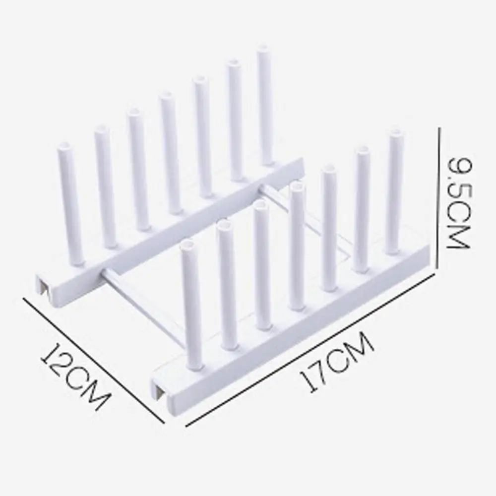 Dish Tray Rack Kitchen Organizer Shelves Plastic Dish Holders Tablewear Drying Rack Cup Plates Holder Home Storage Organization