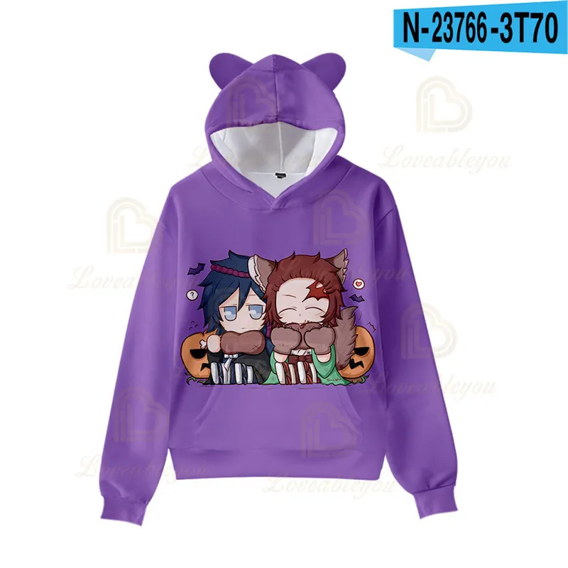 New Arrival Demon Slayer Kimetsu No Yaiba Hooded Sweatshirt Fashion Trend Style New 3D Cool Boys Girls Autumn Hoodies
New Arrival Demon Slayer Kimetsu No Yaiba Hooded Sweatshirt Fashion Trend Style New 3D Cool Boys Girls Autumn Hoodies