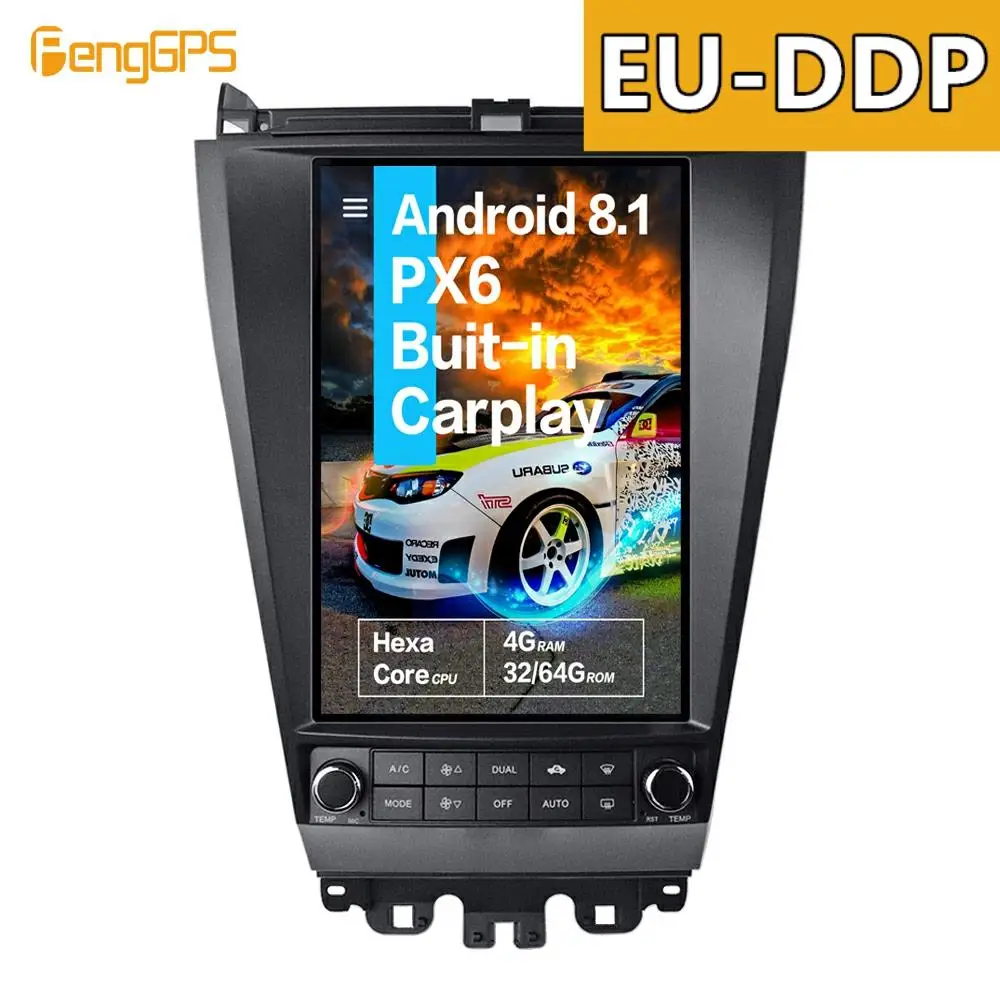 Для Honda Accord 7 2003 - 2007 Android радио Автомобильный мультимедийный плеер GPS навигация Авторадио аудио стерео кассета рекордер Тесла
Для Honda Accord 7 2003 - 2007 Android радио Автомобильный мультимедийный плеер GPS навигация Авторадио аудио стерео кассета рекордер Тесла