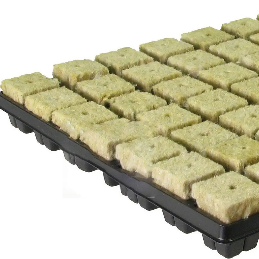 50 Cubes Soilles Plant Sponge Planting Grow Rockwool Block Propagation Cloning Seed Raising Hydroponic Plug Organic Fertilizer
50 Cubes Soilles Plant Sponge Planting Grow Rockwool Block Propagation Cloning Seed Raising Hydroponic Plug Organic Fertilizer