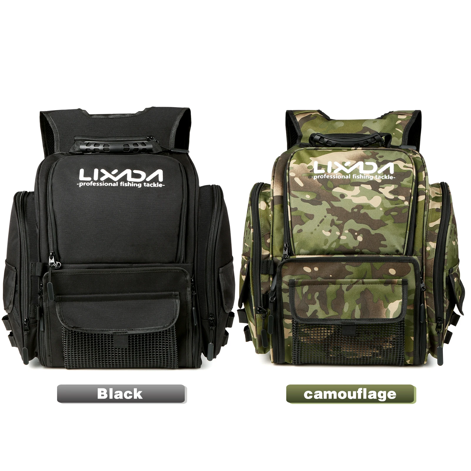 Lixada Fishing Tackle Backpack with 4 Trays Large Tackle Storage Bag with Rain Cover Outdoor Shoulder Backpack Water-Resistant
Lixada Fishing Tackle Backpack with 4 Trays Large Tackle Storage Bag with Rain Cover Outdoor Shoulder Backpack Water-Resistant