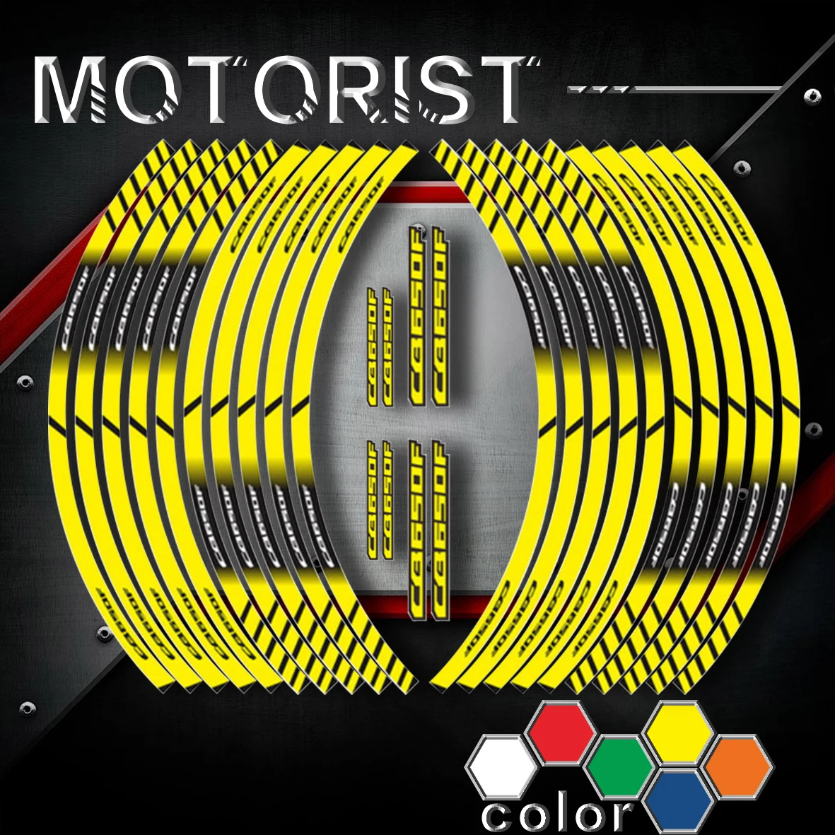 Motorcycle Stickers inner wheel reflective decoration rim stripes decals For HONDA CB650F cb650f a kit of 10 stripes sticker
Motorcycle Stickers inner wheel reflective decoration rim stripes decals For HONDA CB650F cb650f a kit of 10 stripes sticker
