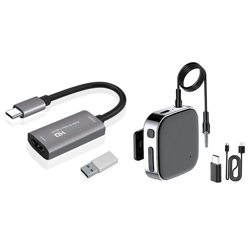 Video Capture Card, Audio Video Capture Card With Bluetooth Receiver V5.0, Mini A2DP Bluetooth Aux Adapter
Video Capture Card, Audio Video Capture Card With Bluetooth Receiver V5.0, Mini A2DP Bluetooth Aux Adapter