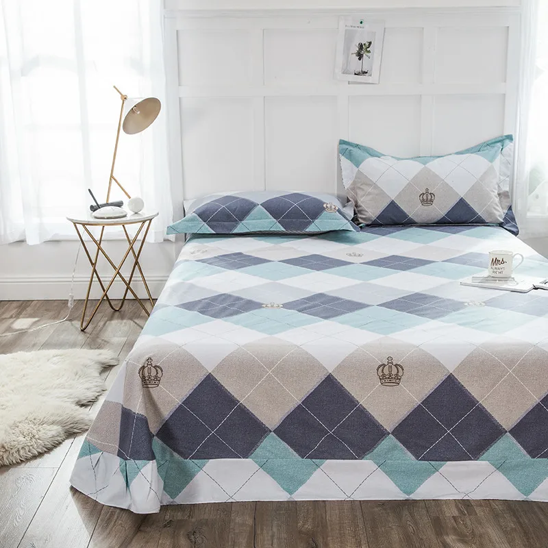 Yaapeet Geometric Printed Flats Sheet Polyester Mattress Cover Bed Linens Bed Sheet for Double/King Bed Bedsheets No Pillowcase
Yaapeet Geometric Printed Flats Sheet Polyester Mattress Cover Bed Linens Bed Sheet for Double/King Bed Bedsheets No Pillowcase