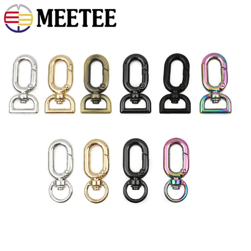 10 шт. Meetee 10 мм/12 мм Металлические пряжки для сумки уплотнительное кольцо пружинная защелкивающаяся сумка с пряжкой ремень брелок крючок DIY а...
10 шт. Meetee 10 мм/12 мм Металлические пряжки для сумки уплотнительное кольцо пружинная защелкивающаяся сумка с пряжкой ремень брелок крючок DIY а...