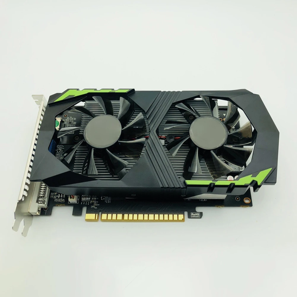 GTX1050Ti 4GB 128bit GDDR5 Video Card Desktop PCI-Express 3.0 16X HDMI DVI VGA Game Graphic Cards with Dual Cooling Fan for PUBG
GTX1050Ti 4GB 128bit GDDR5 Video Card Desktop PCI-Express 3.0 16X HDMI DVI VGA Game Graphic Cards with Dual Cooling Fan for PUBG