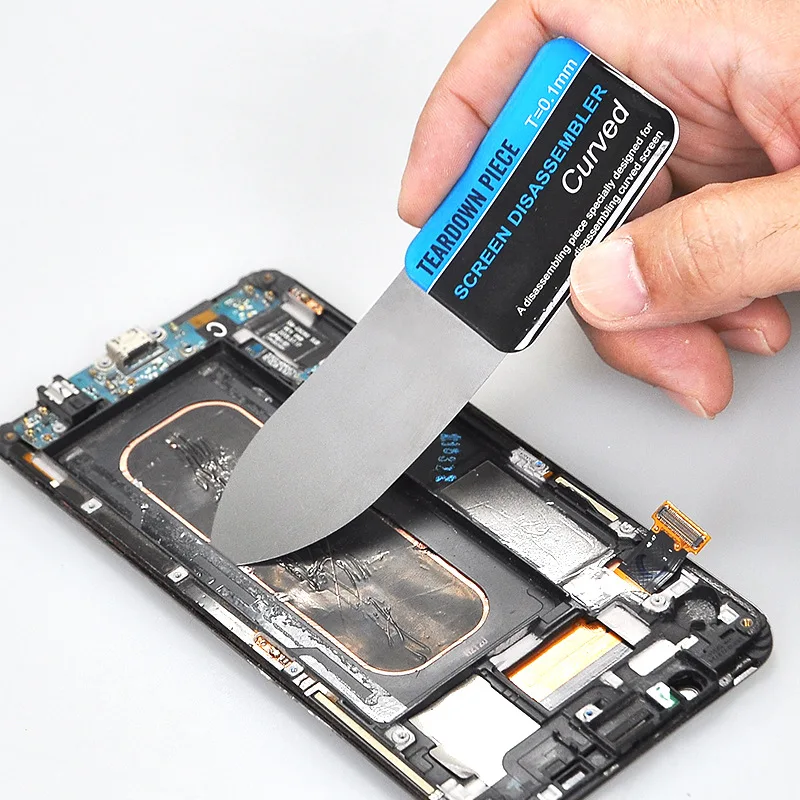 1 Piece Mobile Phone Curved Lcd Screen Spudger Opening Pry Card Tools Ultra Thin Flexible Mobile Phone Disassemble Steel Metal
1 Piece Mobile Phone Curved Lcd Screen Spudger Opening Pry Card Tools Ultra Thin Flexible Mobile Phone Disassemble Steel Metal