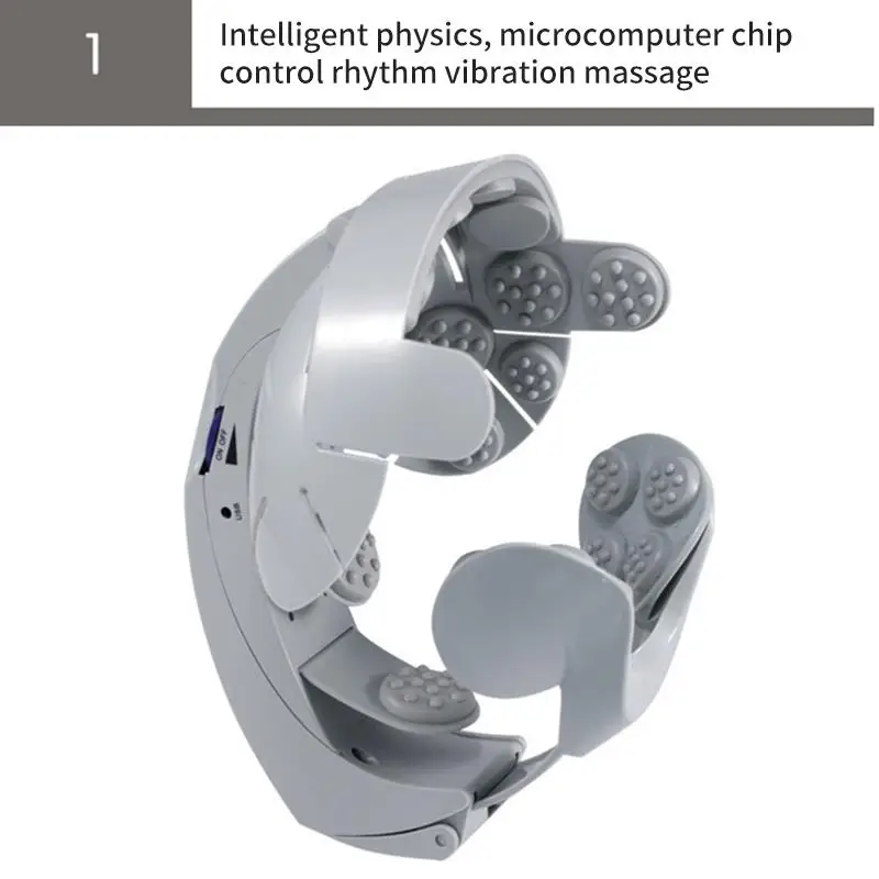 Electric Head Massager Head Pain Relief Device Head Spa Massager for Stimulating Hair Growth Stress Release Full Body Massage
Electric Head Massager Head Pain Relief Device Head Spa Massager for Stimulating Hair Growth Stress Release Full Body Massage