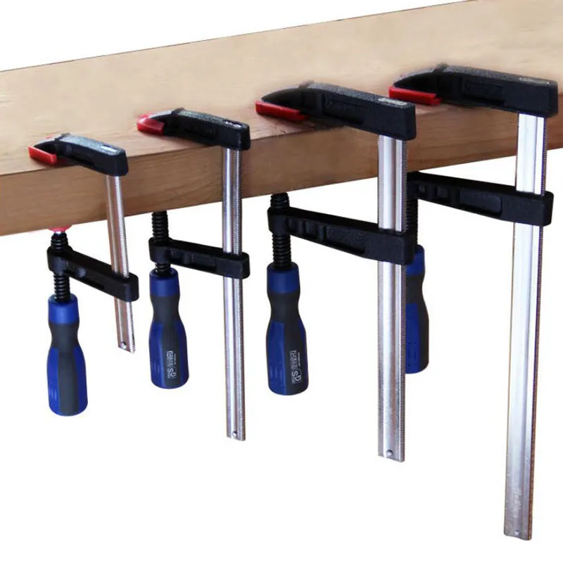 50x100-300mm Heavy Duty F Clamp For Guide Rail System Bar Quick Release Wood Clamping F Clamps for Woodworking Carpenter Tool
50x100-300mm Heavy Duty F Clamp For Guide Rail System Bar Quick Release Wood Clamping F Clamps for Woodworking Carpenter Tool