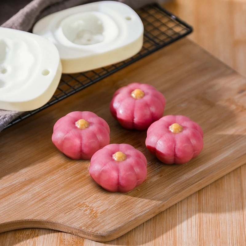 Pumpkin Mooncake Fondant Mold Silicone Chocolate Candy Mold Cupcake Baking 2Pcs G99A
Pumpkin Mooncake Fondant Mold Silicone Chocolate Candy Mold Cupcake Baking 2Pcs G99A
