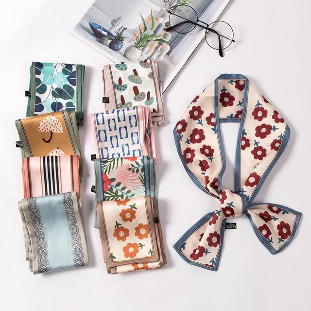 2021 Fashion Silk Scarf Korean Printed Ladies Scarf Multifunction Polyester Silk Scarf Decorative Headband
2021 Fashion Silk Scarf Korean Printed Ladies Scarf Multifunction Polyester Silk Scarf Decorative Headband