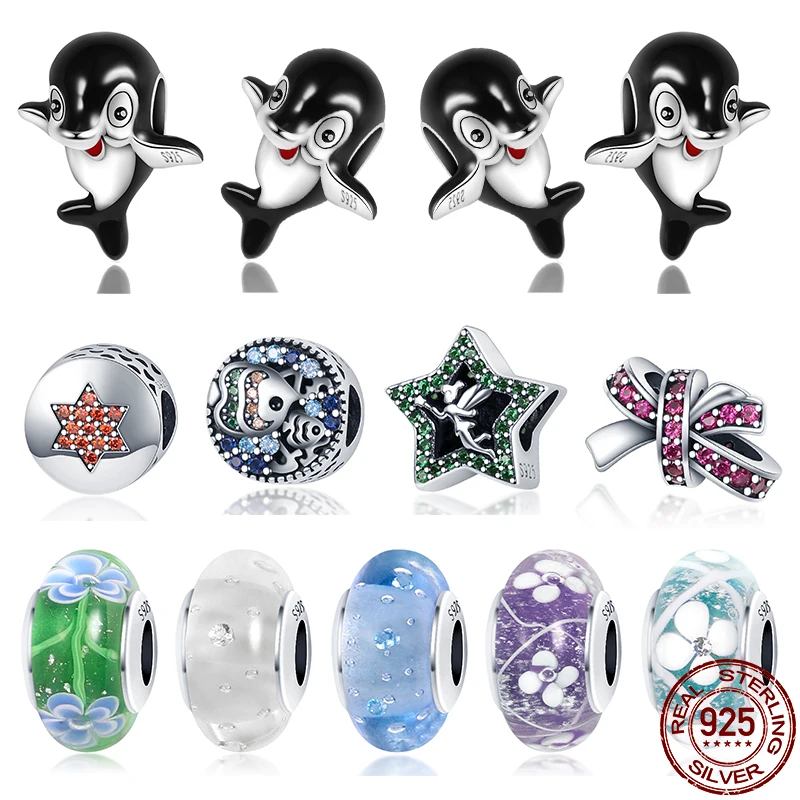 Hot Sale 925 Sterling Silver Prata Charm Dolphin Beads Suitable for Pandora Bracelet DIY Pendant Lady DIY Jewelry Customization
Hot Sale 925 Sterling Silver Prata Charm Dolphin Beads Suitable for Pandora Bracelet DIY Pendant Lady DIY Jewelry Customization