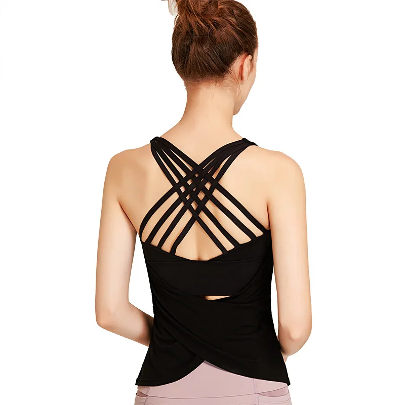 Summer New Fake 2 Piece Sports Vest Naked Feeling Fashion Breathable Quick Dry Sexy Cross Back Large Size Loose Yoga Bra Vest
Summer New Fake 2 Piece Sports Vest Naked Feeling Fashion Breathable Quick Dry Sexy Cross Back Large Size Loose Yoga Bra Vest