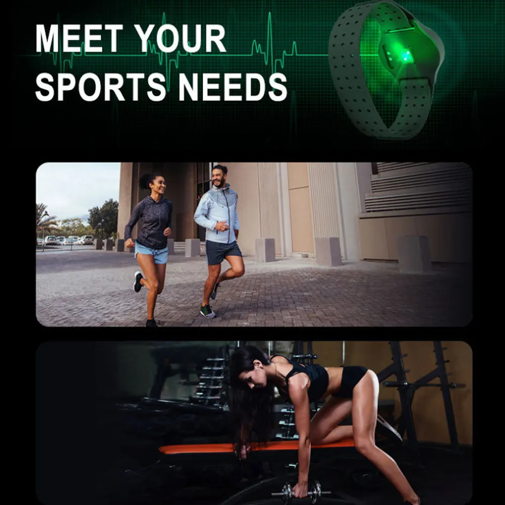 Heart Rate Monitor Wristband Fitness Bluetooth 4.0 ANT+ Tracker with Heart Rate Monitor for Running, Cycling & Fitness Activity
Heart Rate Monitor Wristband Fitness Bluetooth 4.0 ANT+ Tracker with Heart Rate Monitor for Running, Cycling & Fitness Activity