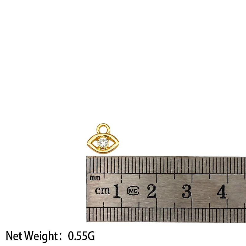 10Pcs Gold Color Alloy Evil Eye Pendant Charms Rhinestone Eye Charm For DIY Jewelry Making Accessories Jewelry Earrings Necklace 
10Pcs Gold Color Alloy Evil Eye Pendant Charms Rhinestone Eye Charm For DIY Jewelry Making Accessories Jewelry Earrings Necklace