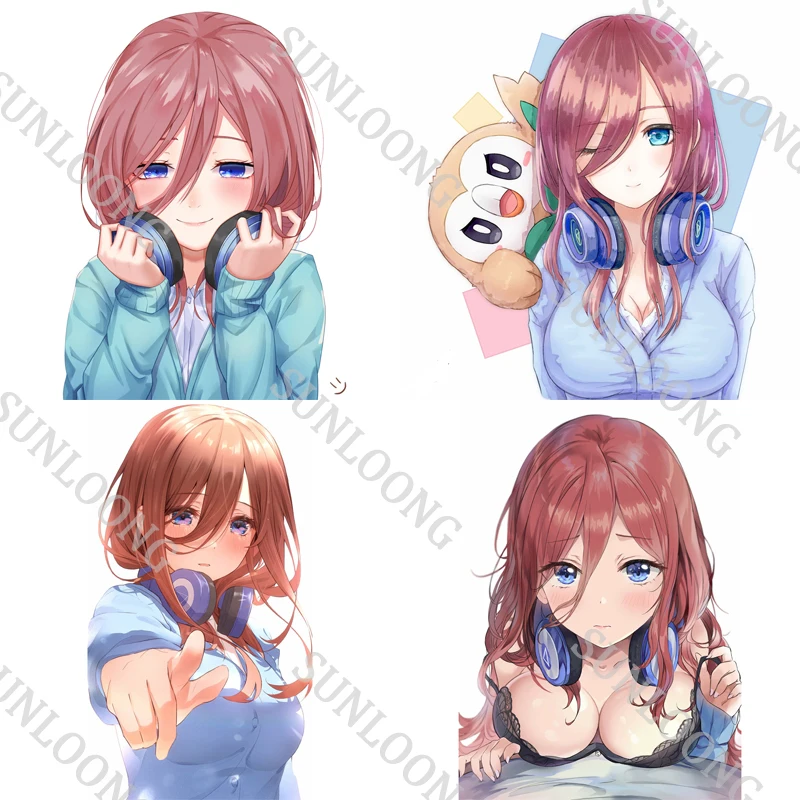 Kawaii Anime Girl Nakano Miku Sticker Decal PVC Laptop Home Wall Vinyl Decal Car Decoration
Kawaii Anime Girl Nakano Miku Sticker Decal PVC Laptop Home Wall Vinyl Decal Car Decoration
