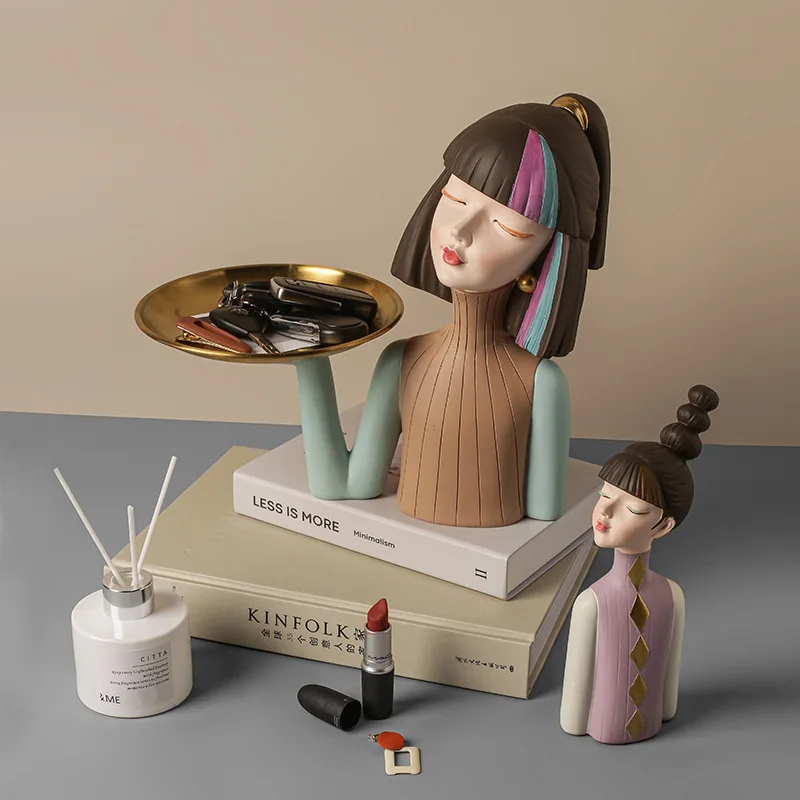 Nordic Home Decor Girl Fruit Plate Character Model Sculpture Statue Living Room Desktop Decor Accessories Creative Gifts
Nordic Home Decor Girl Fruit Plate Character Model Sculpture Statue Living Room Desktop Decor Accessories Creative Gifts