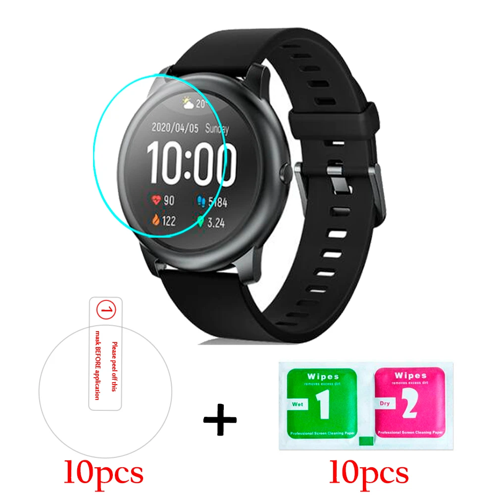 10pcs For Xiaomi Haylou Solar LS05 Smart Watch Screen Protector Glass For Haylou Solar LS05 9H Anti-Scratch Tempered Glass
10pcs For Xiaomi Haylou Solar LS05 Smart Watch Screen Protector Glass For Haylou Solar LS05 9H Anti-Scratch Tempered Glass