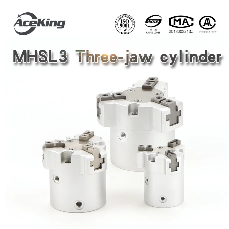 AceKing mhsl3-16/20/25/32/40/50/63/80d cylindrical cylinder with three claws Pneumatic three claw lengthening finger air
AceKing mhsl3-16/20/25/32/40/50/63/80d cylindrical cylinder with three claws Pneumatic three claw lengthening finger air
