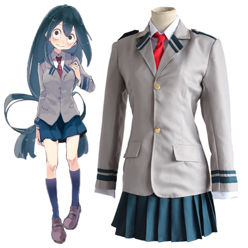 Anime My Hero Academia Cosplay Costumes Tsuyu Asui Ochako Uraraka Cosplay Costume Halloween Party Boku No Hero Academia Women
Anime My Hero Academia Cosplay Costumes Tsuyu Asui Ochako Uraraka Cosplay Costume Halloween Party Boku No Hero Academia Women