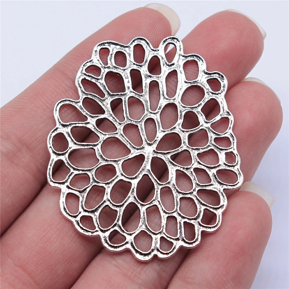 4pcs 40x49mm Motif Flower Charm For Jewelry Making Antique Bronze Plated Jewelry Findings Accessories
4pcs 40x49mm Motif Flower Charm For Jewelry Making Antique Bronze Plated Jewelry Findings Accessories