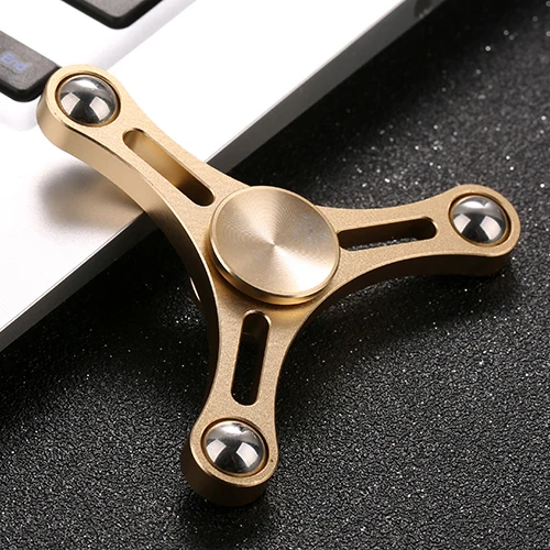 

Fidget Spinner Metal EDC Hands Spinner For Autism and ADHD AntiStress Puzzle Toy Tri-Spinner Fidget Funny Kid Adult Toy