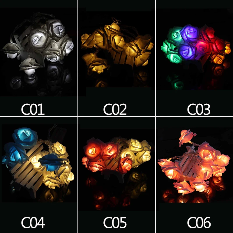 1.5m 10leds Artificial Flower Rose Led String Light Garland Battery Powered Christmas Holiday Lights For Valentine Wedding Decor
1.5m 10leds Artificial Flower Rose Led String Light Garland Battery Powered Christmas Holiday Lights For Valentine Wedding Decor