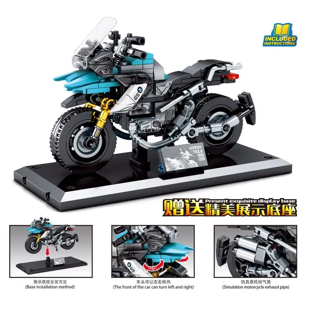 Sembo Blocks Technic Mechanical Heavy Locomotive Motorcycle building blocks MOC Technic toys education DIY toys for child gifts
Sembo Blocks Technic Mechanical Heavy Locomotive Motorcycle building blocks MOC Technic toys education DIY toys for child gifts