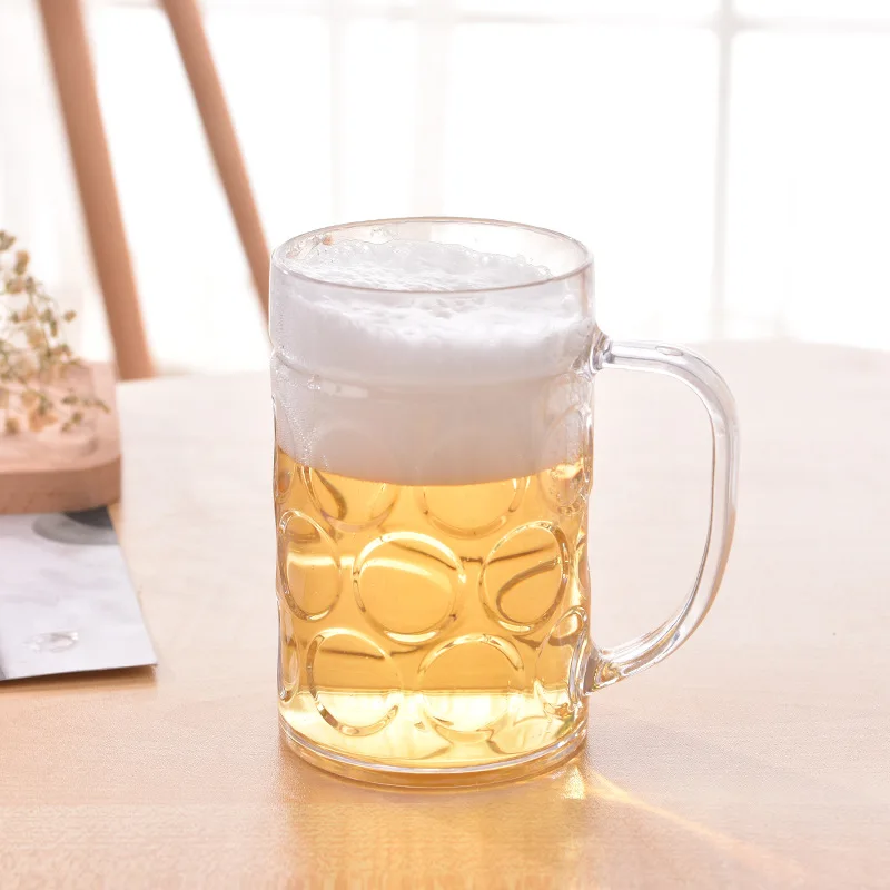 1PCS Acrylic Beer Mug for 500ML Drinking Glasses Beer Glass for Barware Drink Accessories CN(Origin) 1 Round
1PCS Acrylic Beer Mug for 500ML Drinking Glasses Beer Glass for Barware Drink Accessories CN(Origin) 1 Round