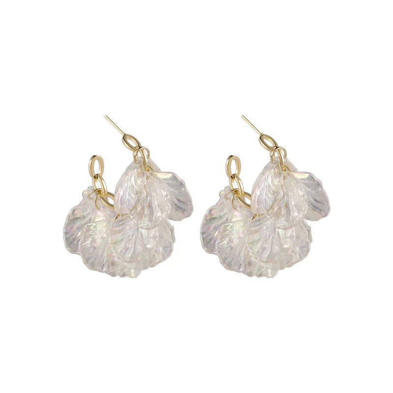 Transparent Acrylic Petal Big Earrings For Wedding Prom Party Accessorie Fashion Statement Jewelry 2021 New Banquet Brincos
Transparent Acrylic Petal Big Earrings For Wedding Prom Party Accessorie Fashion Statement Jewelry 2021 New Banquet Brincos