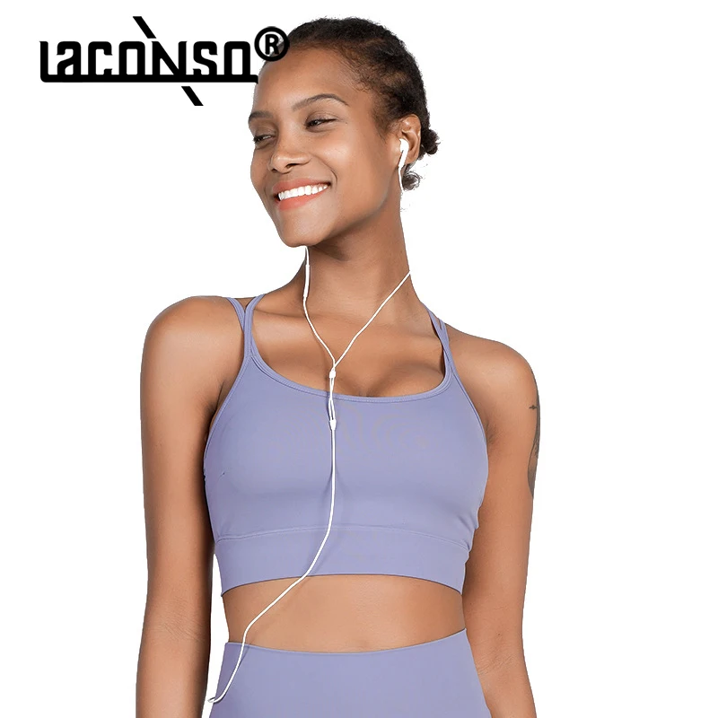 LACONSO Women's Top Bra Sports Underwear Push Up Female Tank Yoga Runing Corset Seamless Cropped Summer Sexy Active Clothing
LACONSO Women's Top Bra Sports Underwear Push Up Female Tank Yoga Runing Corset Seamless Cropped Summer Sexy Active Clothing