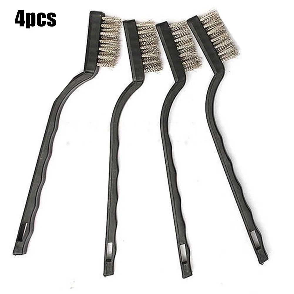 4 Pcs Stainless Steel Wire Brush Tooth Brushes Rust Scrub Remove Cleaning Tools Accessories
4 Pcs Stainless Steel Wire Brush Tooth Brushes Rust Scrub Remove Cleaning Tools Accessories