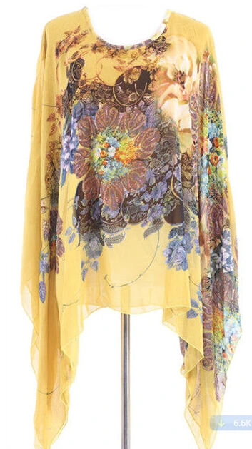 New Fashion Floral Women Ladies Sexy Batwing Sleeve Loose Chiffon Floral Printed Summer Casual Tops
New Fashion Floral Women Ladies Sexy Batwing Sleeve Loose Chiffon Floral Printed Summer Casual Tops