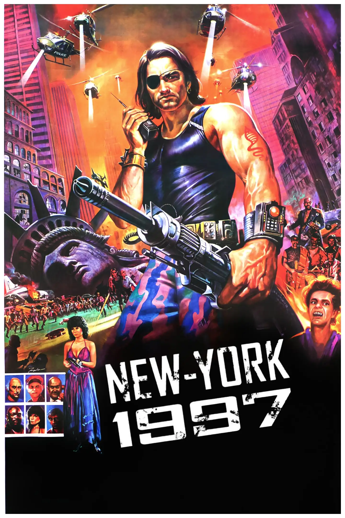 

Шелковый плакат с изображением побега из Нью-Йорка, 24x36 дюймов