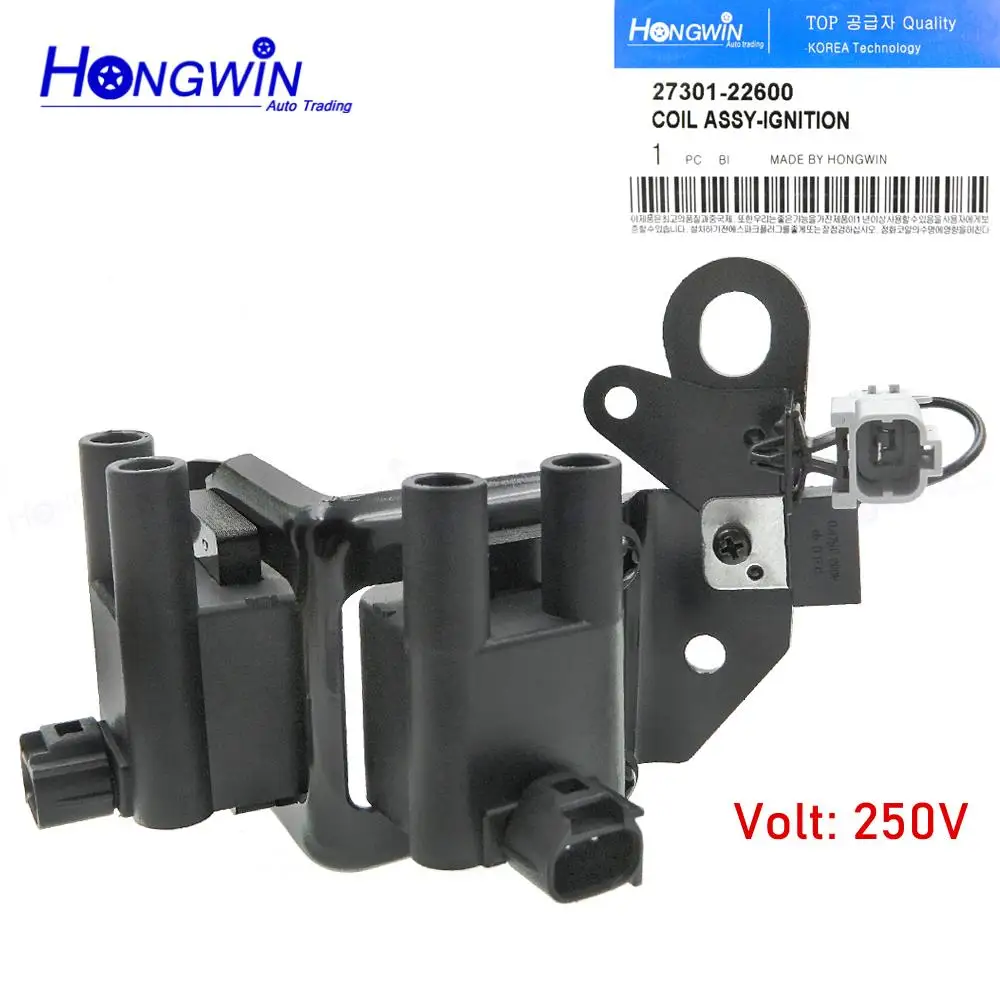 27301-22600 Ignition Coil For 2000-2002 HYUNDAI ACCENT1.5L SOHC 2730122600 Ignition Coil Connector Plug Cable Wire Harness
27301-22600 Ignition Coil For 2000-2002 HYUNDAI ACCENT1.5L SOHC 2730122600 Ignition Coil Connector Plug Cable Wire Harness