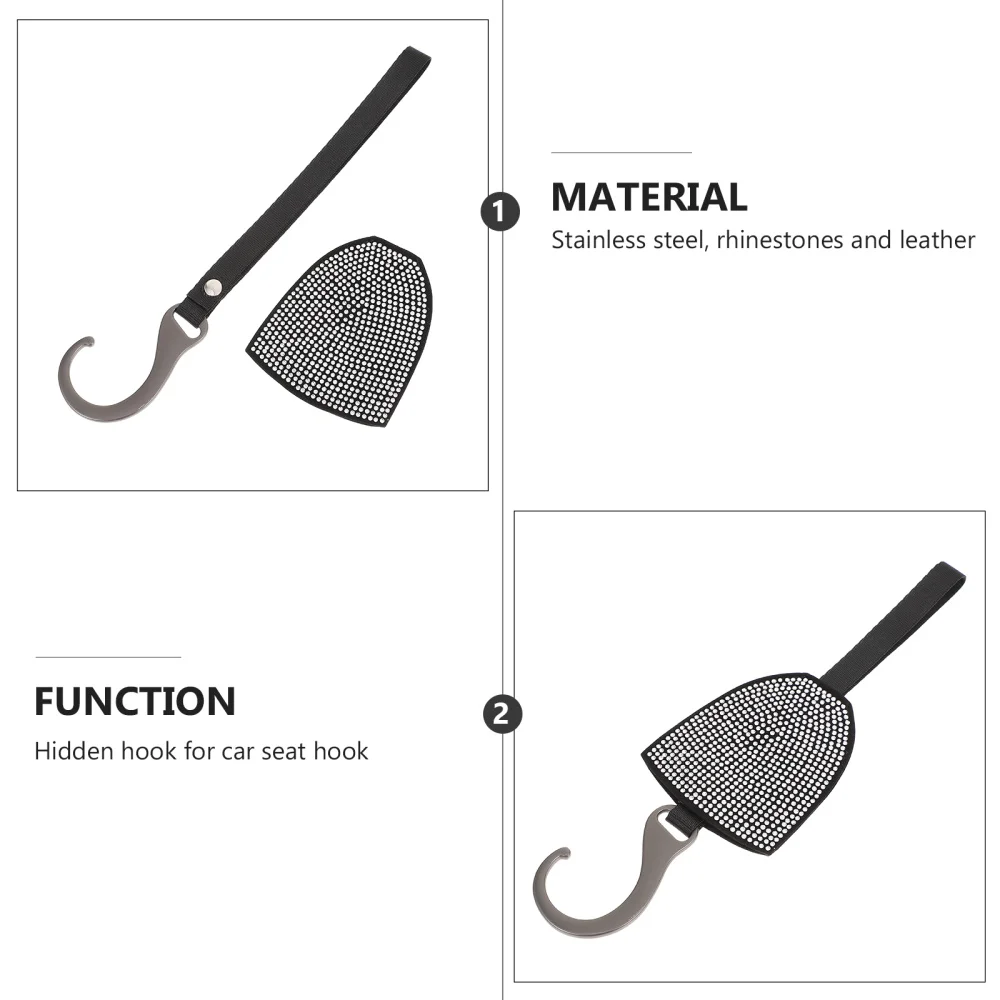 1 Pc Delicate Car Seat Hook Car Internal Hooks Auto Seat Hangers Rhinestone Hook
1 Pc Delicate Car Seat Hook Car Internal Hooks Auto Seat Hangers Rhinestone Hook
