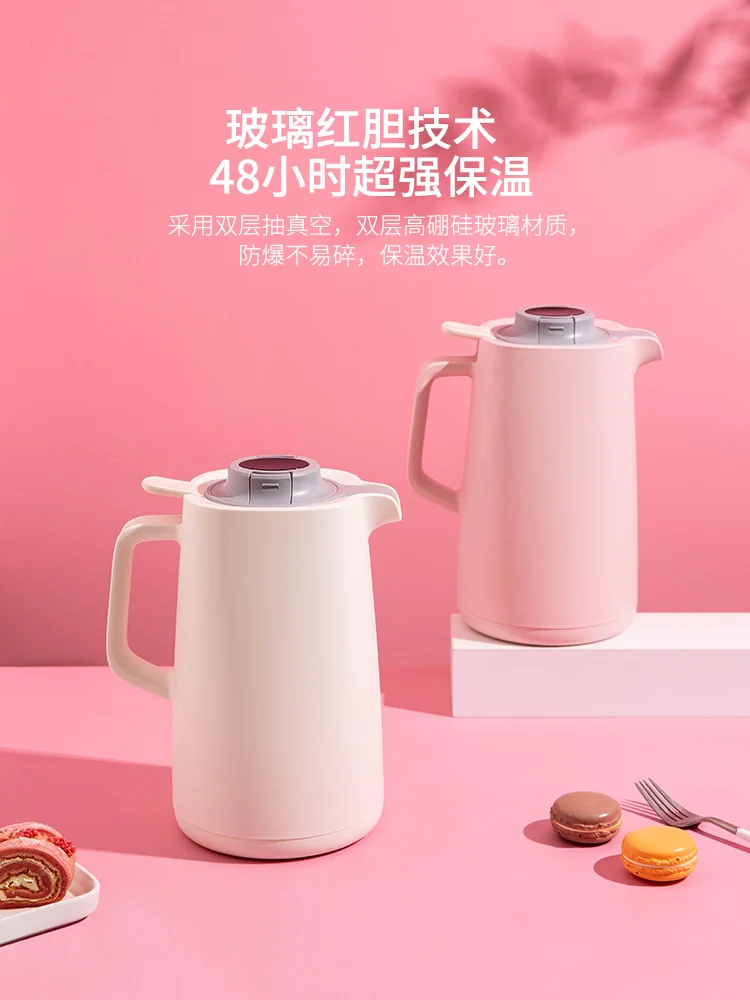 Cute Thermos Bottle Glass Liner Insulation Pot Nordic Coffee Cups with Lids Thermos Modern Botellas P Ara Agua Home Life BL50BWH
Cute Thermos Bottle Glass Liner Insulation Pot Nordic Coffee Cups with Lids Thermos Modern Botellas P Ara Agua Home Life BL50BWH