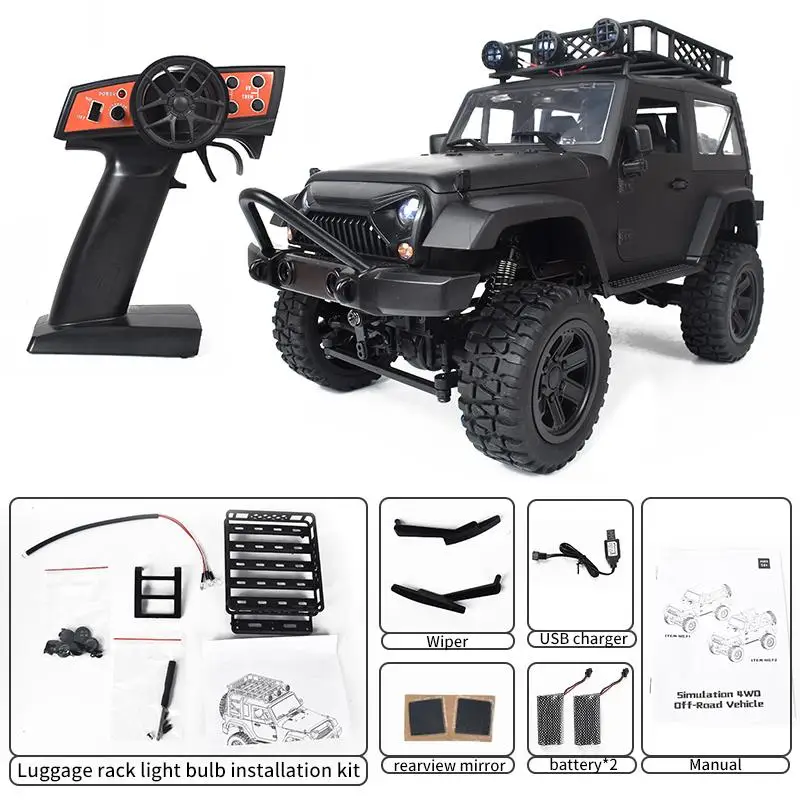 JY66 1:14 90 Minute Endurance Simulation 4wd Full Scale 2.4g RC Off Road Vehicle Toy Model Car
JY66 1:14 90 Minute Endurance Simulation 4wd Full Scale 2.4g RC Off Road Vehicle Toy Model Car