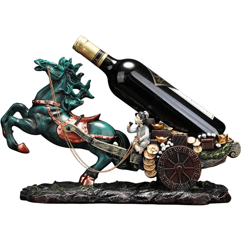 Gift Wine Rack Creative Ornament Chinese Furniture Wine Tray High-End Gifts Resin Charms Home Decoration Living Room Figurine
Gift Wine Rack Creative Ornament Chinese Furniture Wine Tray High-End Gifts Resin Charms Home Decoration Living Room Figurine