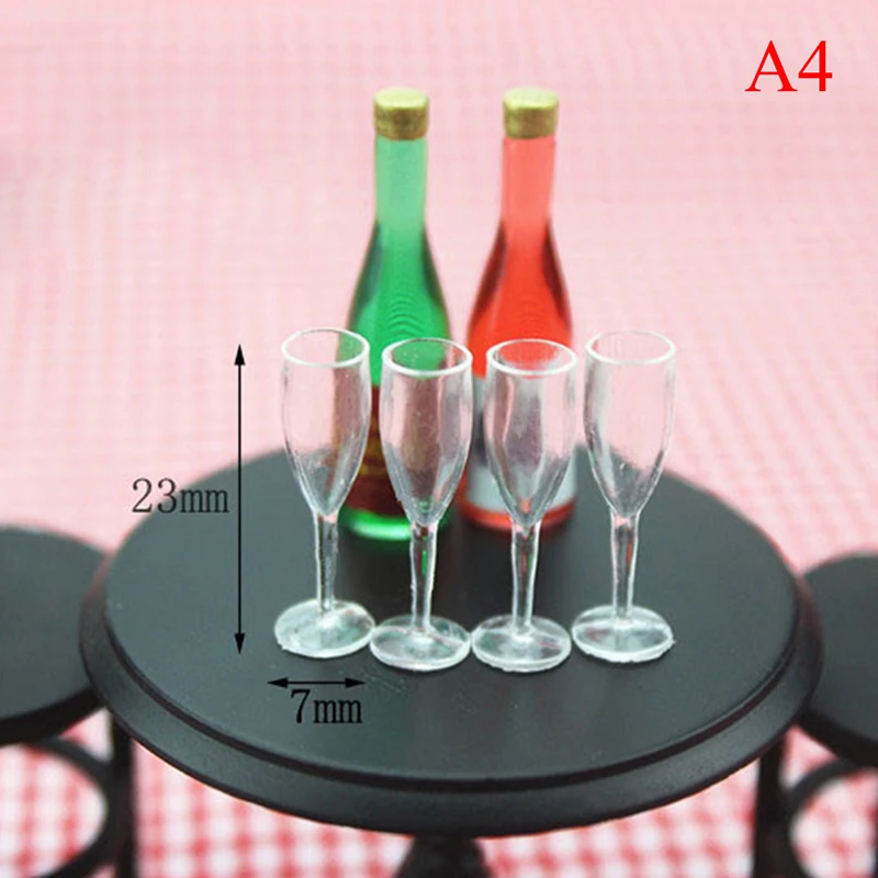 4 pcs 1:12 Dollhouse Mini Drinking with Glass Cup For Kids Miniature Children Novelty Toys Festival Gift
4 pcs 1:12 Dollhouse Mini Drinking with Glass Cup For Kids Miniature Children Novelty Toys Festival Gift