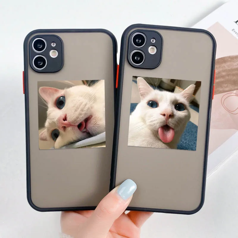 For iPhone 11 Camera Protection Case For iPhone 12 11 Pro Max XR XS Max 6s 7 8 Plus 12 Mini SE 2020 Funny Cute Cat Painting Case
For iPhone 11 Camera Protection Case For iPhone 12 11 Pro Max XR XS Max 6s 7 8 Plus 12 Mini SE 2020 Funny Cute Cat Painting Case