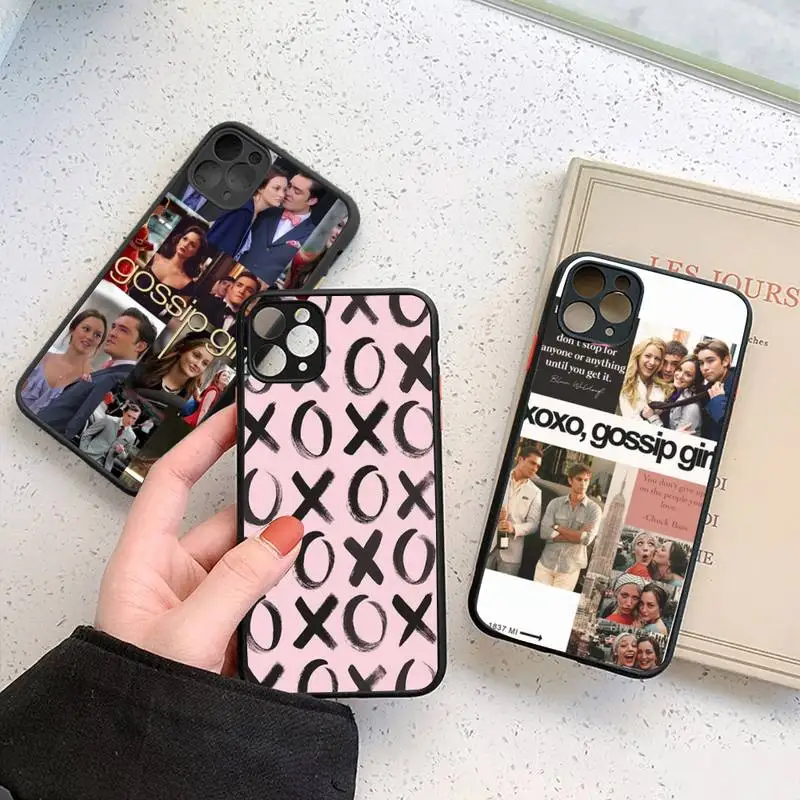 Gossip Girl XOXO Dustproof protect camera Phone Case Matte Transparent for iPhone 7 8 11 12 s mini pro X XS XR MAX Plus
Gossip Girl XOXO Dustproof protect camera Phone Case Matte Transparent for iPhone 7 8 11 12 s mini pro X XS XR MAX Plus