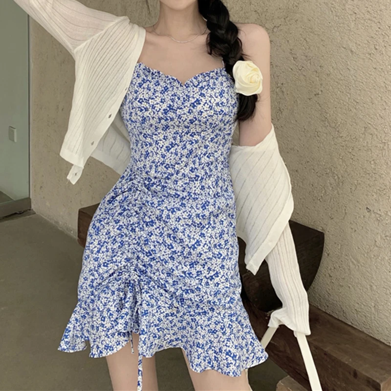 Платье женское шифоновое Плиссированное без бретелек, с завышенной талией 
Платье женское шифоновое Плиссированное без бретелек, с завышенной талией