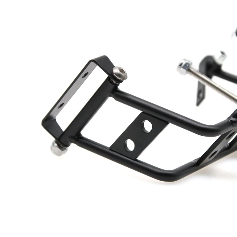 Metal Rear Bumper with Spare Tire Bracket for 1/10 RC Crawler Axial SCX10 SCX10 II 90046 90047 Traxxas TRX4
Metal Rear Bumper with Spare Tire Bracket for 1/10 RC Crawler Axial SCX10 SCX10 II 90046 90047 Traxxas TRX4