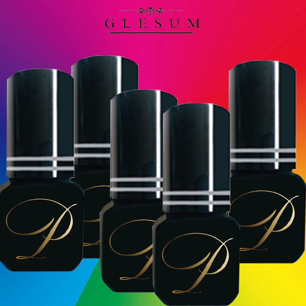 Glesum High Quality 5 Bottles Glue Set Princess Eyelash Glue Beautiful Black Bottle 0.5s-1s Fast Dry Eyelash Adhesive
Glesum High Quality 5 Bottles Glue Set Princess Eyelash Glue Beautiful Black Bottle 0.5s-1s Fast Dry Eyelash Adhesive