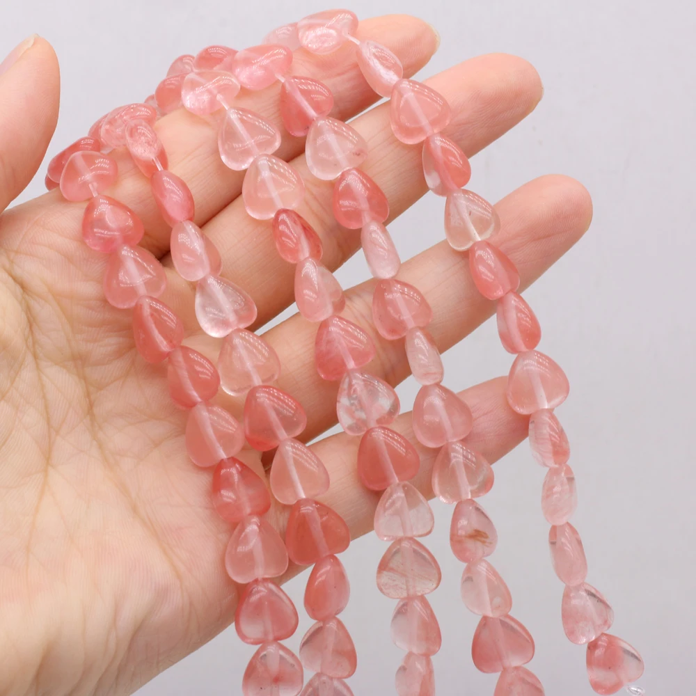 Natural Stone Beads Heart Shape Exquisite Watermelon Red Stone Loose Beaded For Jewelry Making DIY Bracelet Necklace Accessories
Natural Stone Beads Heart Shape Exquisite Watermelon Red Stone Loose Beaded For Jewelry Making DIY Bracelet Necklace Accessories