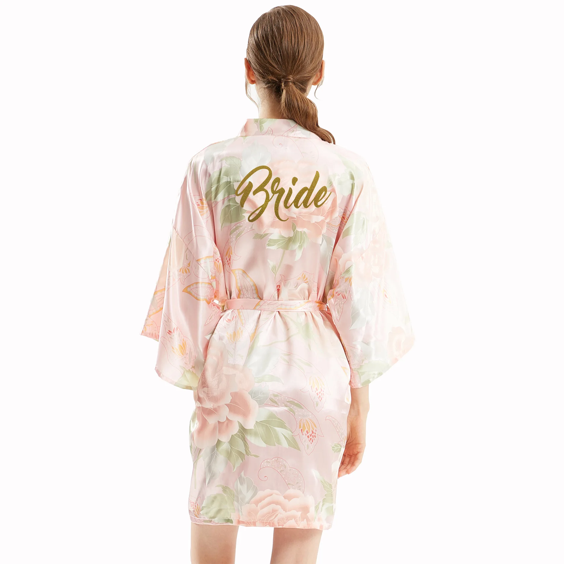 Print Flower Wedding Robe Satin Nightwear Intimate Lingerie Casual Sleepwear Summer New Half Sleeve Kimono Bathrobe Gown
Print Flower Wedding Robe Satin Nightwear Intimate Lingerie Casual Sleepwear Summer New Half Sleeve Kimono Bathrobe Gown