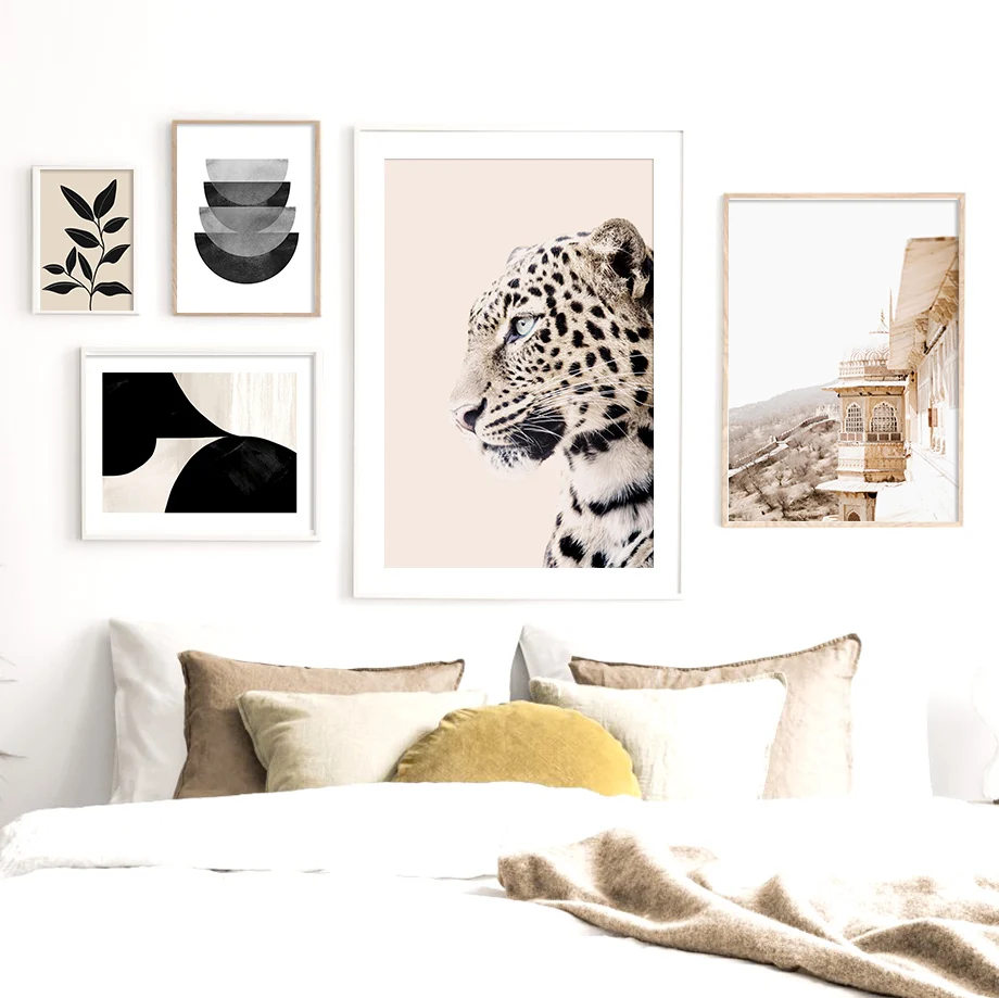 Leopard Colorblock Leaf Bohemian Retro Wall Art Canvas Painting Nordic Posters And Prints Wall Pictures For Living Room Decor
Leopard Colorblock Leaf Bohemian Retro Wall Art Canvas Painting Nordic Posters And Prints Wall Pictures For Living Room Decor